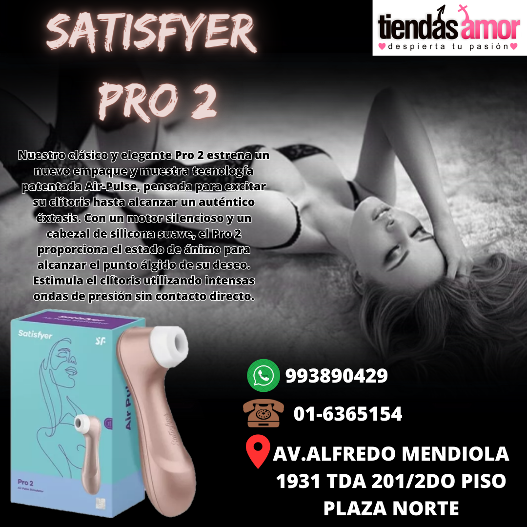 SATISFYER PRO 2 TIENDAS AMOR